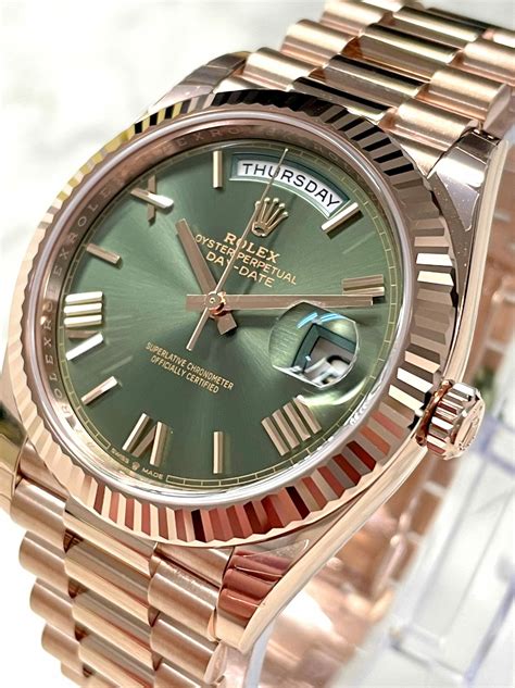 rolex rose gold watch price